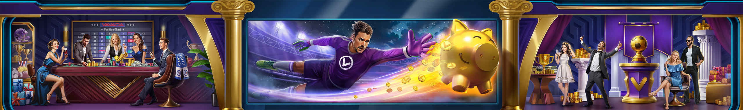 VAVADA — спортивные события и ставки